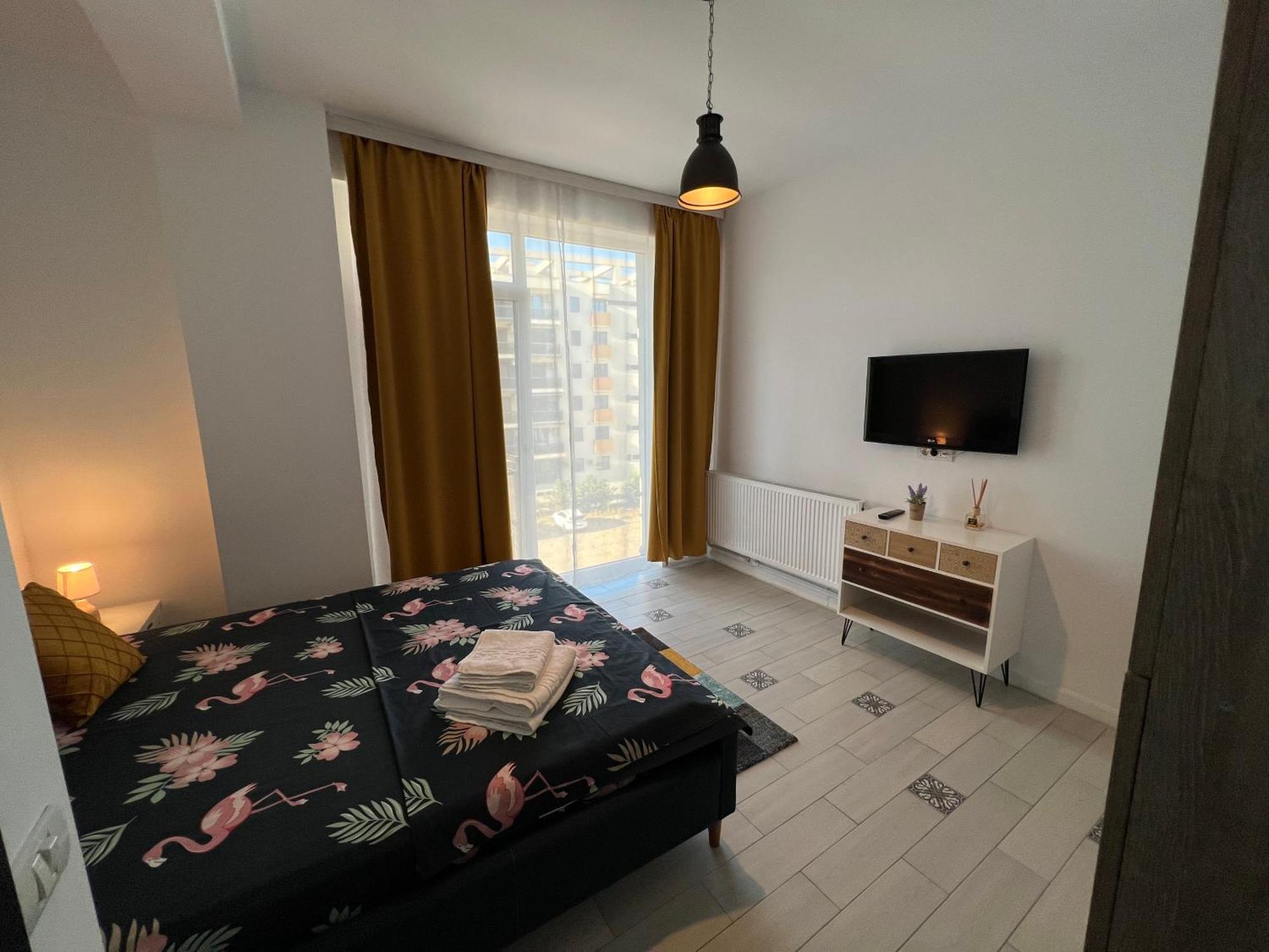 דירות Năvodari Apartament Ema מראה חיצוני תמונה